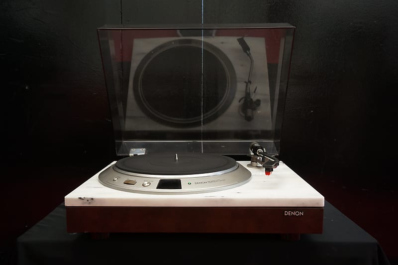 Denon DP-2000 Audiophile Quartz Direct Drive Turntable W/ DP-2800 Marble  Top!