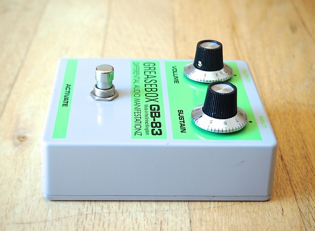 D*A*M Greasebox GB-83 Silicone Fuzz Boutique Guitar Effect Pedal