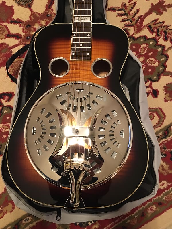 Resonator Dobro GuitarPhil Ledbetter Dobro Resonator Slide Reverb