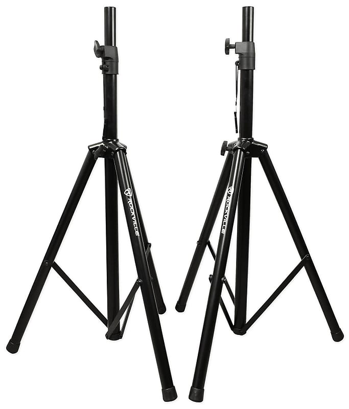 Rockville RXS20 Portable Mixer Stand - Folds Flat - Adjustable Height and Width!