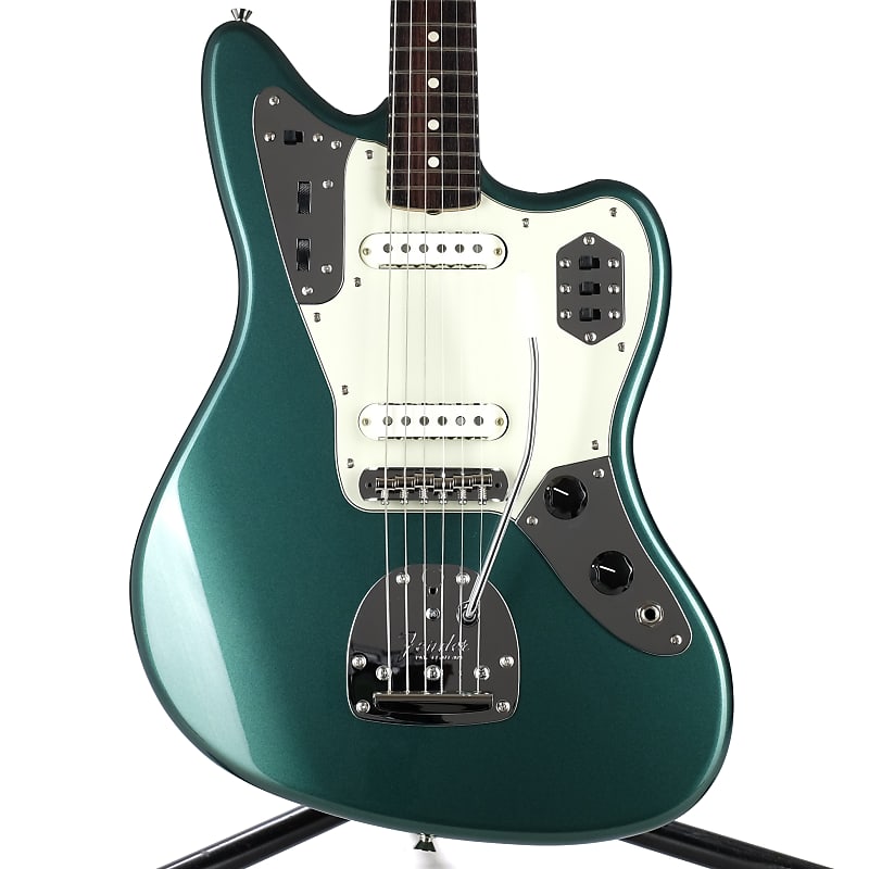 ギター Fender jaguar 1964 Sherwood Green Fender Custom Shop 1964 Jaguar Lush Closet Classic Sherwood