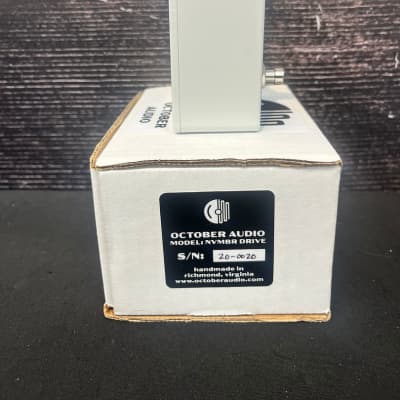 October Audio Nvmber Drive Overdrive Guitar Effects Pedal (Carle Place, NY) image 2