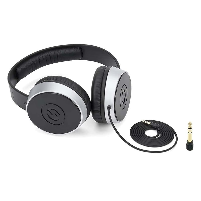 Samson SR550 | Closed Black Over Ear Studio Headphones image 1