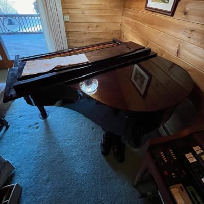 August Hoffmann Baby Grand Piano image 2