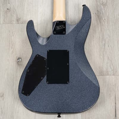ESP USA M-III FR Guitar, Ebony Fretboard, Seymour Duncan Pickups, Black Sparkle image 4