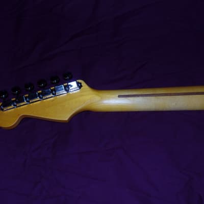 1950s hand finished closet classic 9.5 C shaped Stratocaster Allparts Fender Licensed maple neck image 4