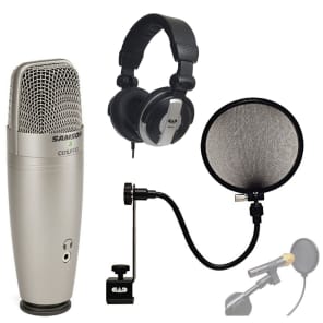 Samson C01U Pro USB Microphone Podcasting Pack
