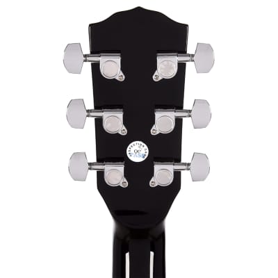 Fender CD60SCE | Dreadnought Acoustic Electric Guitar | Black image 9