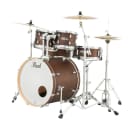 Pearl Export Lacquer Series 5-piece Drum Set Satin Brown - EXL725/C220