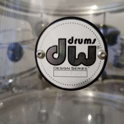 DW Drums  Acrylic  Clear image 3