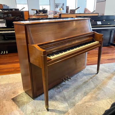 Sohmer & Co. Model 45SK 45" Satin Walnut Console Piano c1968 #166904 image 2