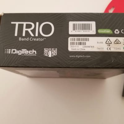 DigiTech TRIO Band Creator w/ FS3X 3-Button Footswitch