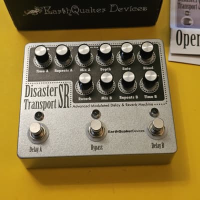 Reverb.com listing, price, conditions, and images for earthquaker-devices-disaster-transport-sr