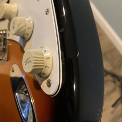 Fender California Fat Stratocaster with Maple Fretboard 1997 - 1998 Sunburst image 7