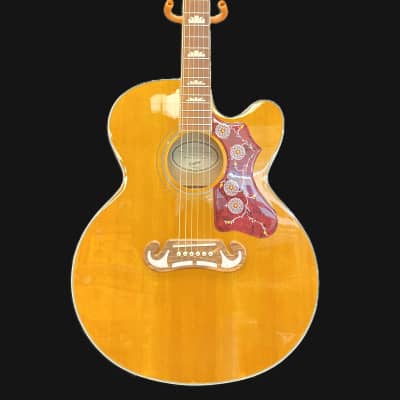 Vintage 1965 EKO J-54/1 Jumbo Acoustic-Electric Guitar