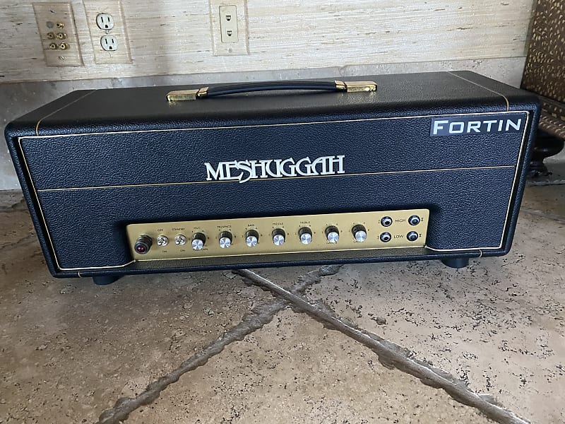Fortin Amplification Meshuggah amp 2018 Black Reverb