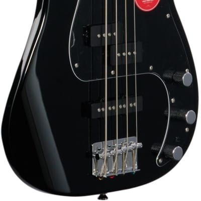 Squier Affinity Precision PJ Electric Bass,  Maple Fingerboard, Black image 8