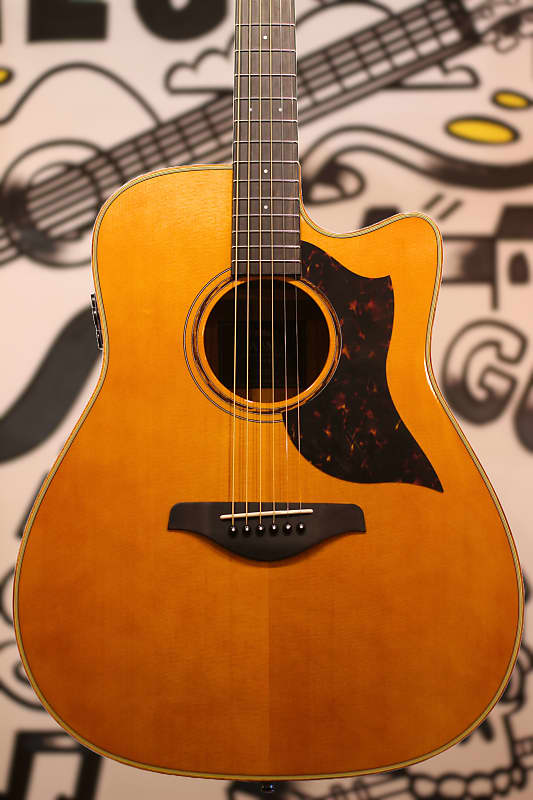 Yamaha A3M Cutaway Acoustic Guitar | Reverb Canada