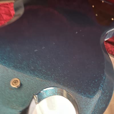 Gibson Custom Shop SG Standard 2008 - Extremely Rare Blue Sparkle image 7