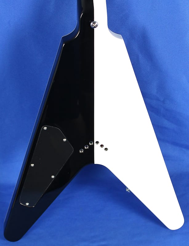 Dean Michael Schenker MS Custom Flames Flying V Guitar w