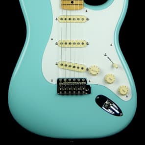New! Fender MIM Classic Series '50s Stratocaster Electric Guitar - Daphne Blue image 1