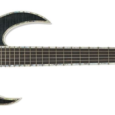 BC Rich Guitars Shredzilla Extreme Electric Guitar with Hipshot Bridge, Trans Black Flame image 1