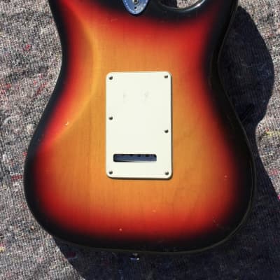 Fender Stratocaster Lefty 1978 Sunburst image 11