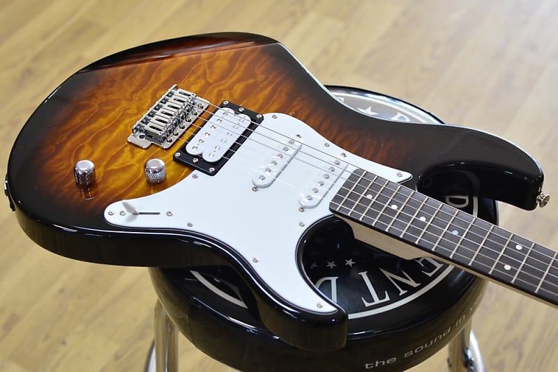 Yamaha Pacifica 212VQM Tobacco Sunburst Electric Guitar | Reverb