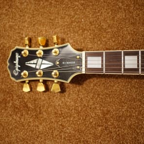 Epiphone Gibson Les Paul Custom Ebony Mik Korea 1993 Bound