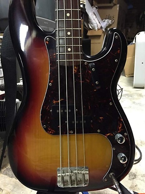 Fernandes Vintage Revival PB-62 Precision Bass 80's Sunburst