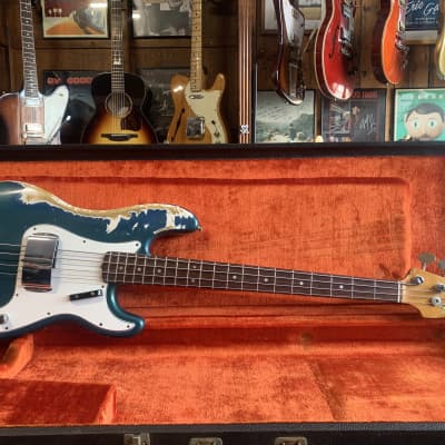 Fender Precision Bass 1965 Lake Placid Blue Custom Colour for sale