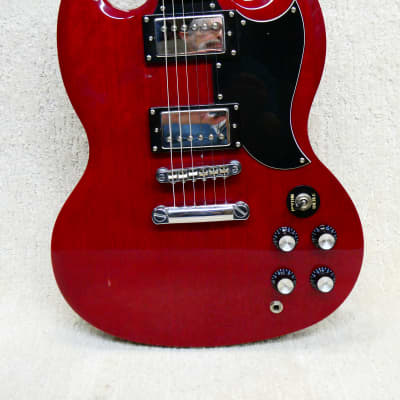 Epiphone SG Standard 2005 Cherry Red | Reverb