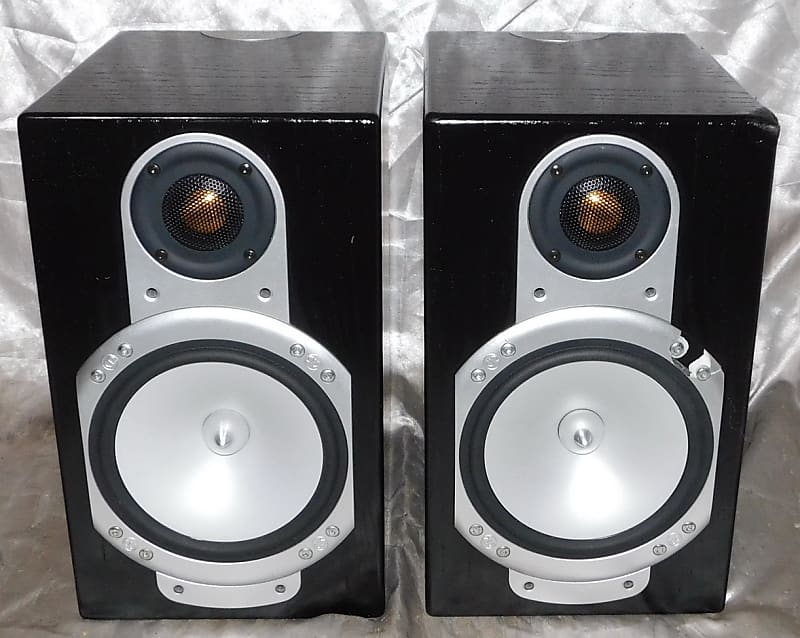 Monitor Audio Silver-RS-1 home hifi bookshelf speakers pair image 1