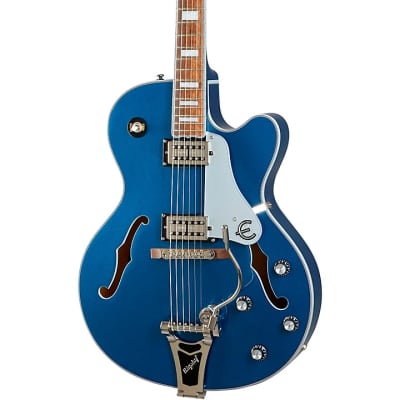 Epiphone Emperor Swingster Hollowbody Electric Guitar - Delta Blue Metallic for sale