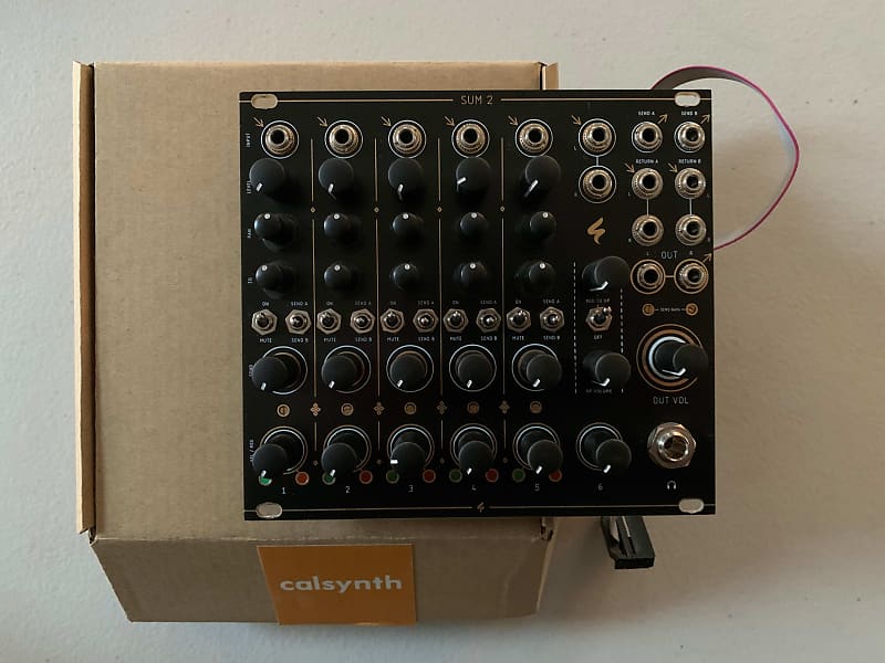 ST MODULAR SUM2 (Calsynth built) | Reverb