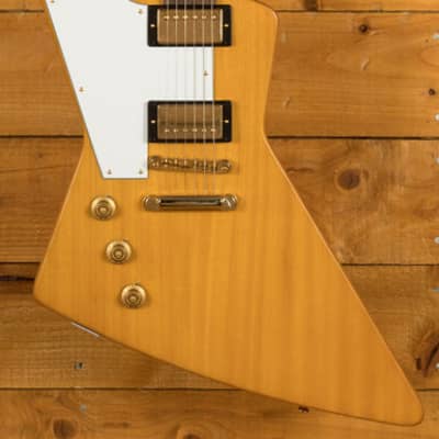 Epiphone Inspired By Gibson Custom Collection | 1958 Korina Explorer - Aged Natural - Left-Handed image 10