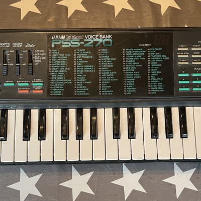 Yamaha PSS-270 Synthesizer 1986 - Black