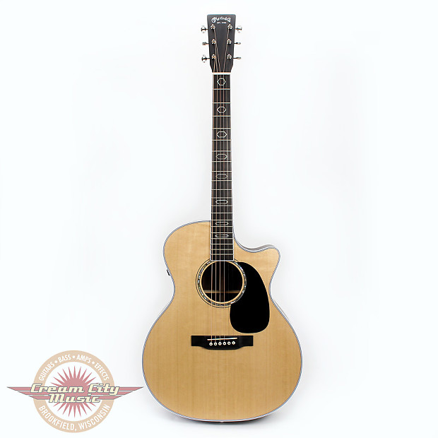 Martin GPC-Aura GT Grand Performer Acoustic Electric Guitar in Natural Gloss Top image 1