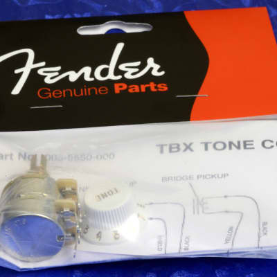 Fender TBX Tone Control Potentiometer For Stratocaster, 0992052000 image 1