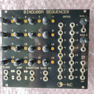 Nonlinearcircuits Bindubba Cartesian gate and trigger sequencer (no slew) gloss black NLC image 4