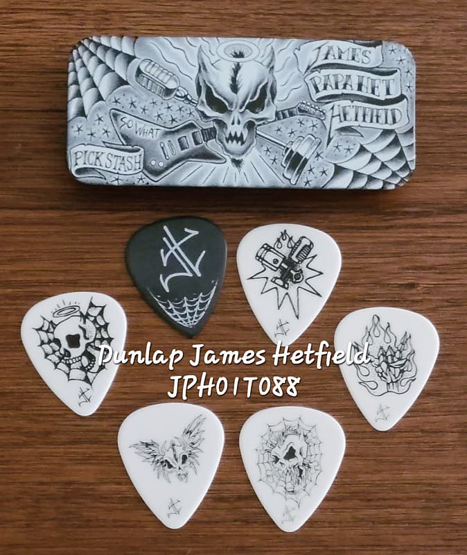 Dunlop JPH01T088 James Hetfield Signature .88mm Guitar Pick