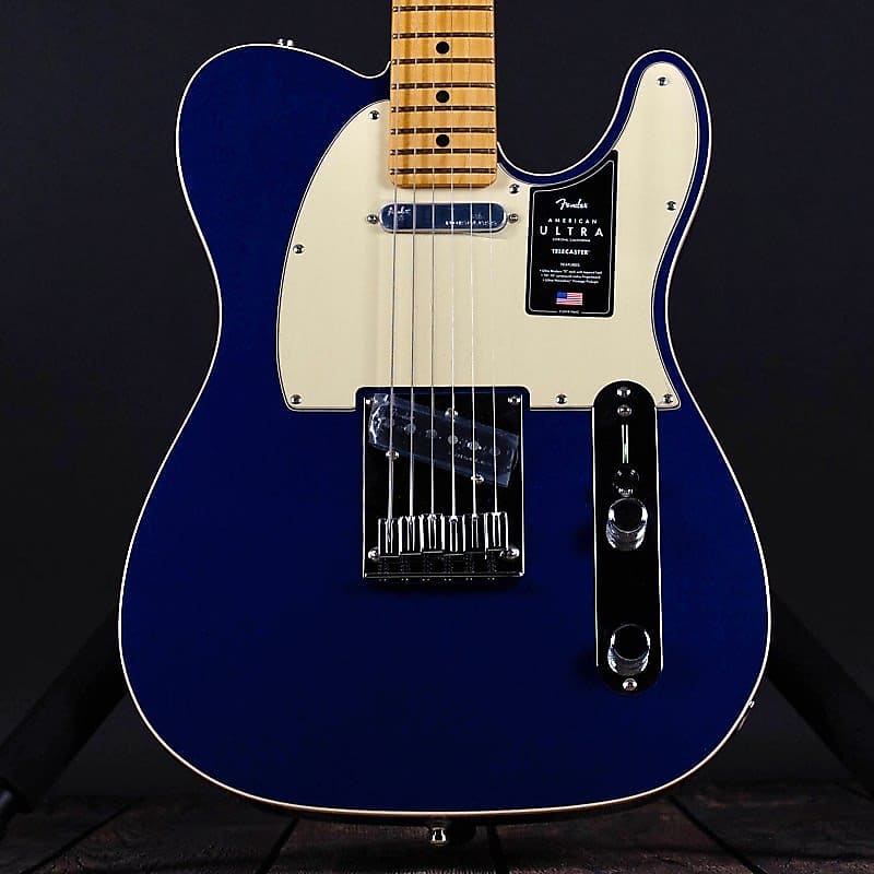 Fender American Ultra Telecaster- Cobra Blue (7lbs 11oz) image 1
