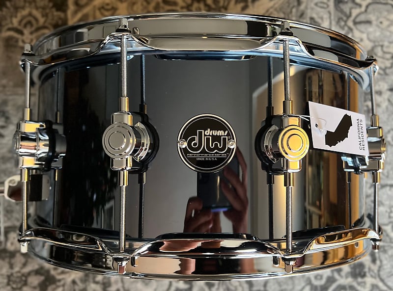 DW DW Performance Series Snare Drum - 6.5 x 14 inch  Chrome Shadow image 1