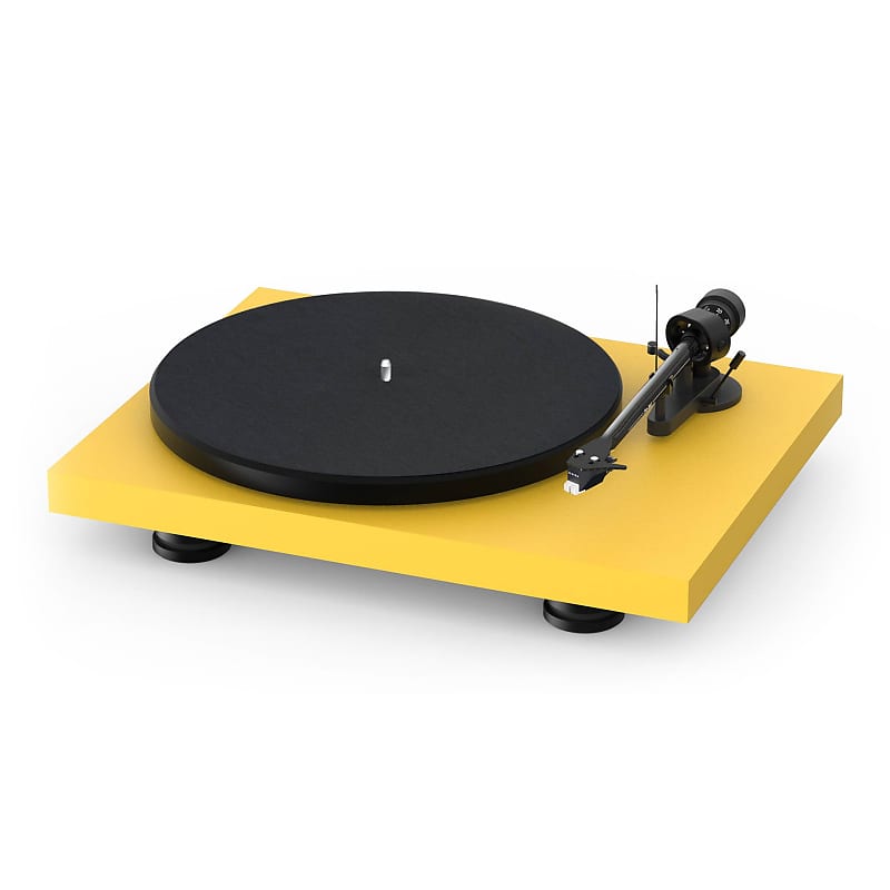 Pro-Ject: Debut Carbon EVO Turntable - Satin Golden Yellow image 1