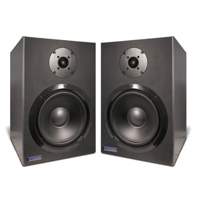 Nady Systems SM-300A 8-Inch Active Powered Studio Monitor (Pair), Black image 1