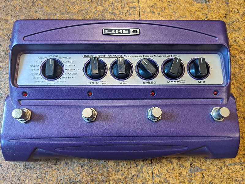 Line 6 FM4 Filter Modeler Guitar Effects Pedal Early 2000s | Reverb