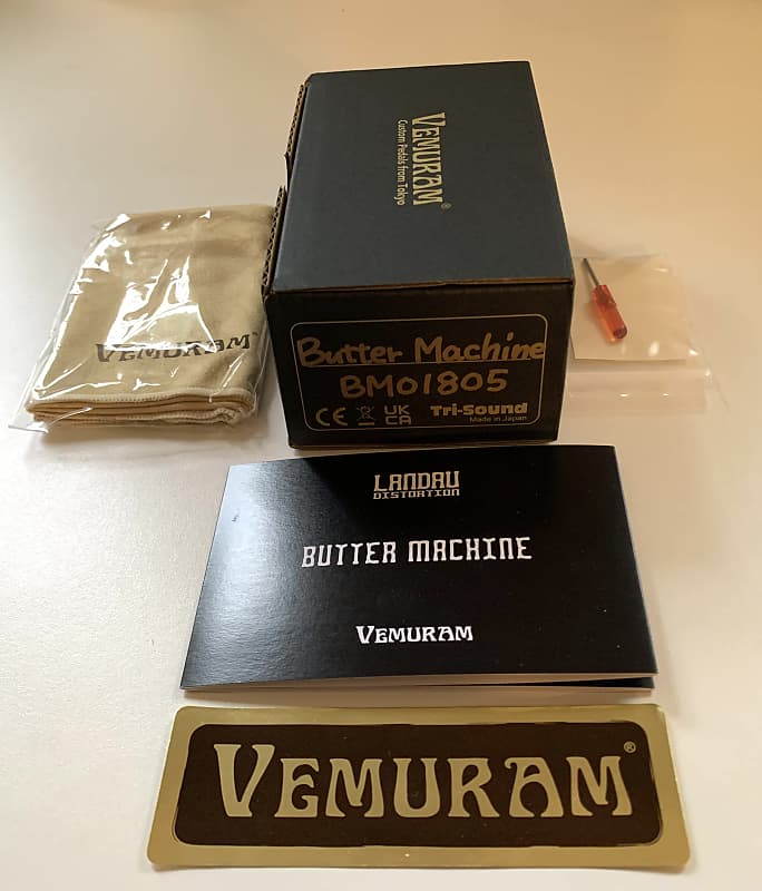 Vemuram Butter Machine 2024 - Brass