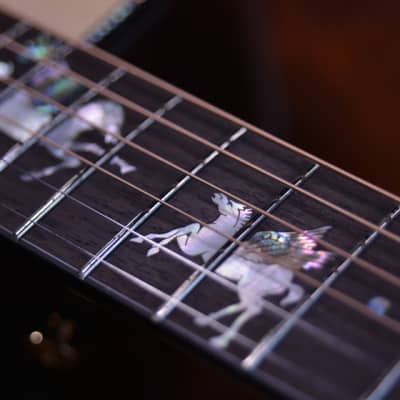 Crafter KPG 1000 PRESTIGE PG G-1000c GA Body Acoustic Guitar Pegasus Inlay image 4