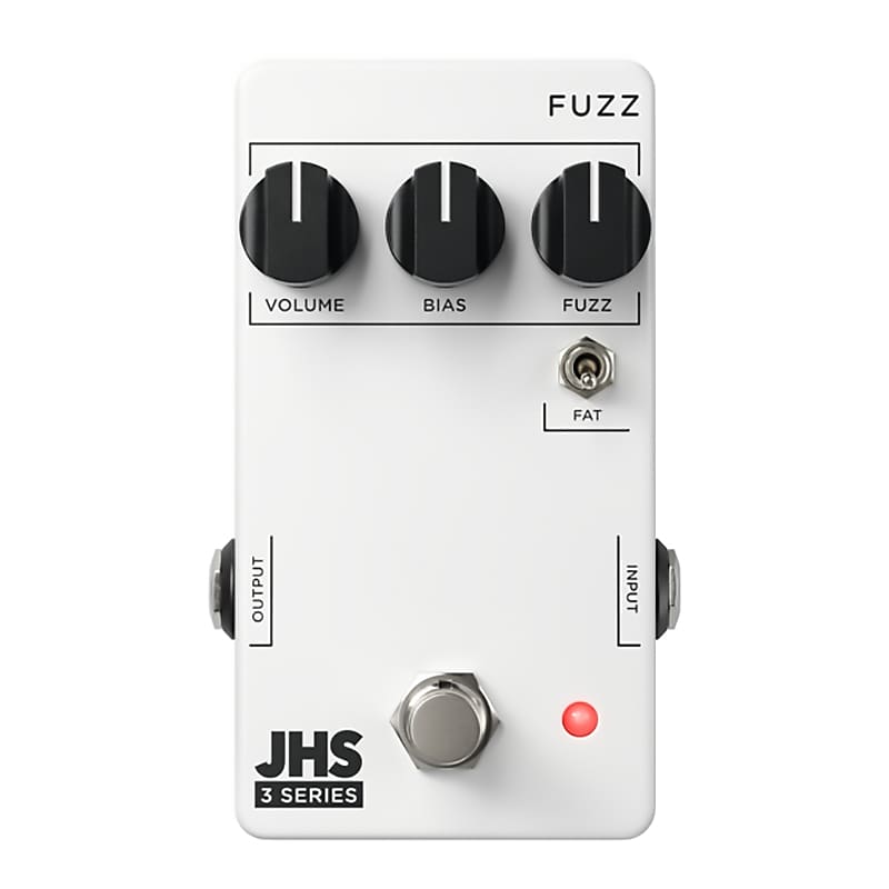 JHS 3 Series Fuzz Guitar Effects Pedal w/ Fat Switch, Made in USA image 1