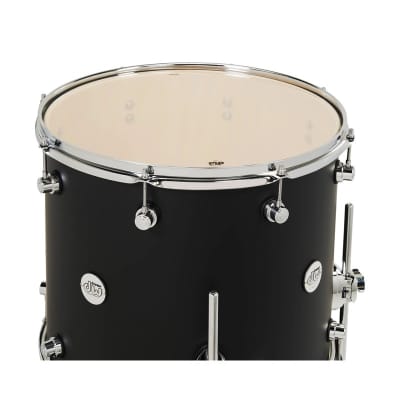 DW Design Series 4 Piece Shell Pack, Black Satin image 5